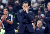 Dimitris Itoudis kreipėsi į Eurolygą: „Atėjo metas didinti komandų skaičių“